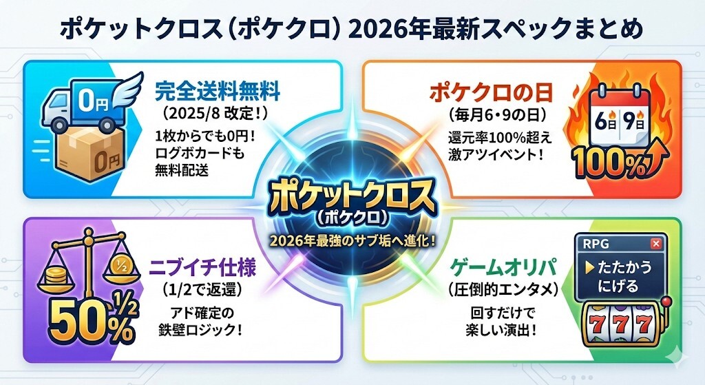 ポケットクロス 評判 スペック図解画像