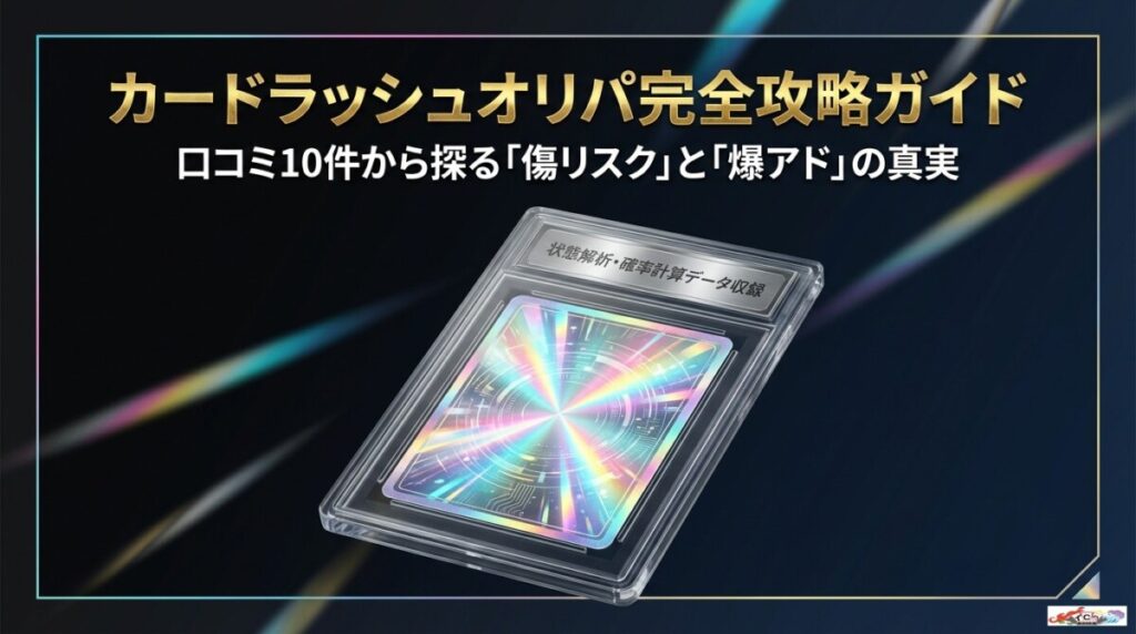 カードラッシュオリパ 評判