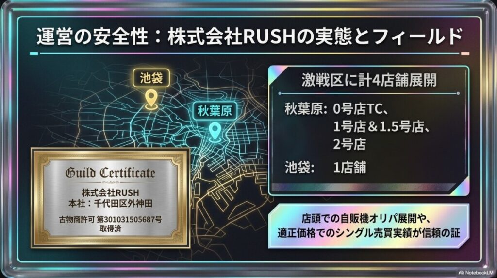 株式会社RUSHの実態とフィールドについて
