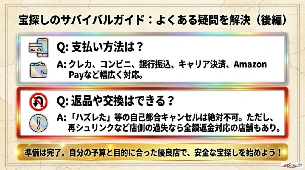 Q. 支払い方法にはどのような種類がありますか？