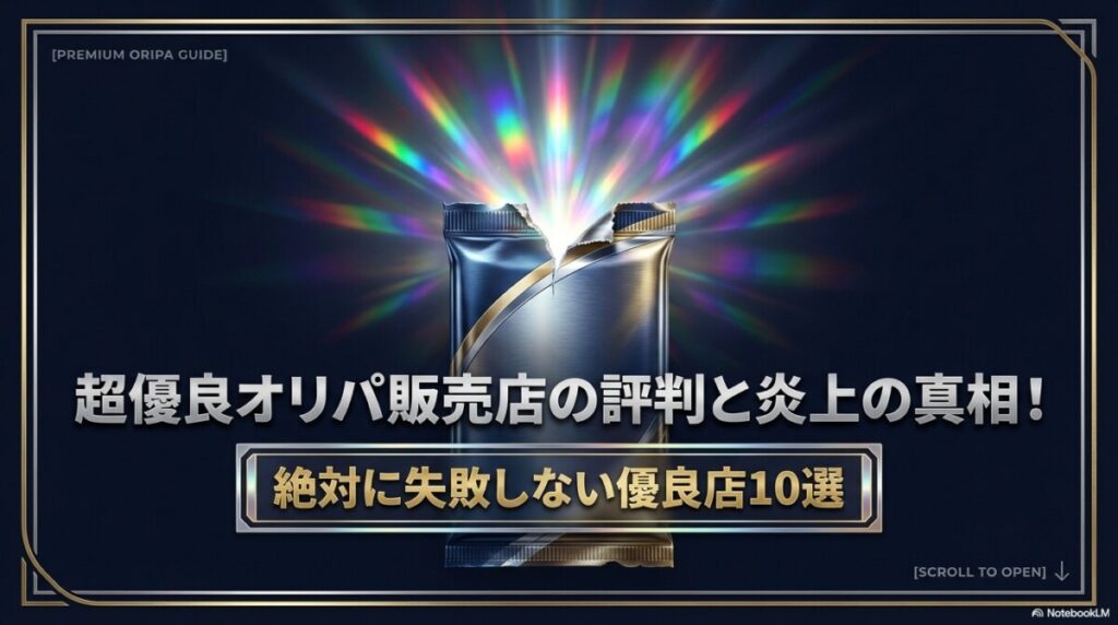 超優良オリパ販売店の評判と炎上の真相！絶対に失敗しない優良店10選のアイキャッチ