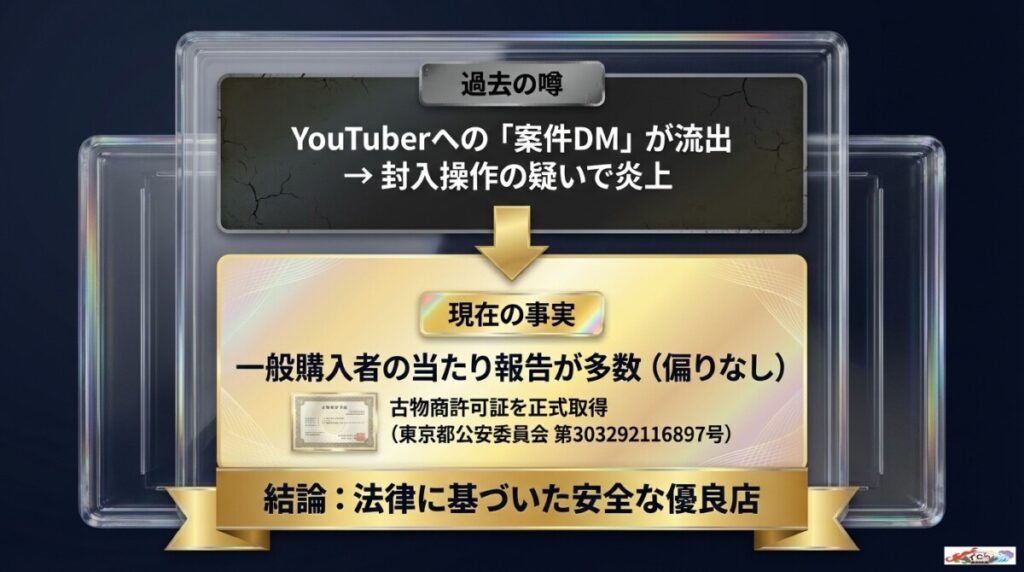 超優良オリパ販売店の評判と炎上の真相！結論から言うと安全な優良店です