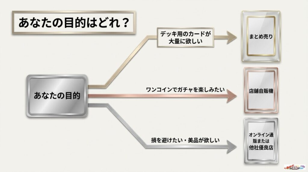 古本市場オリパの3つの形式を比較！あなたにおすすめの買い方は？