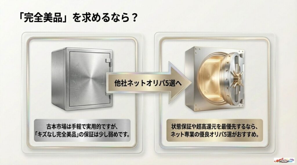 「キズが多い」「還元率が低い」と後悔したくない人へ！状態保証の手厚い他社ネットオリパ5選