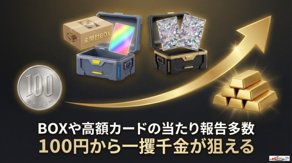 Bee本舗オリパの「当たりやすさ・還元率」に関する評判・口コミ