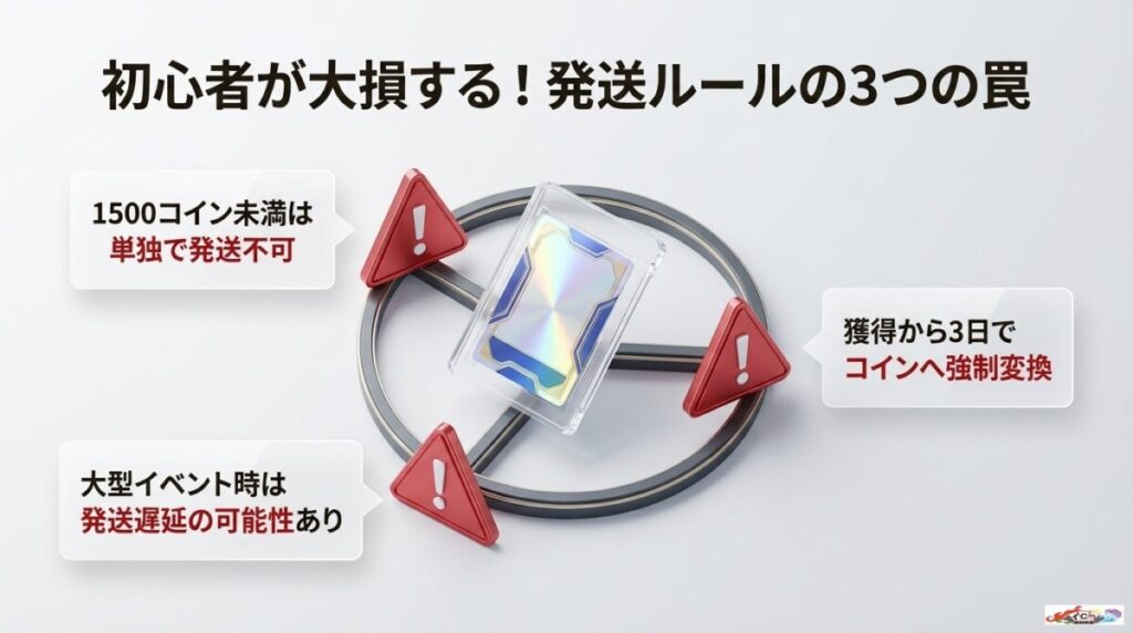 初心者が大損する!オリパワン発送ルールの3つの罠と遅延の理由