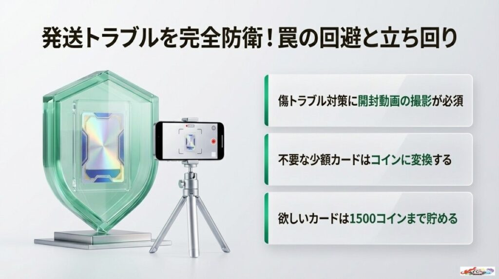 オリパワンの発送トラブルを完全防衛!罠の回避と損しない立ち回り