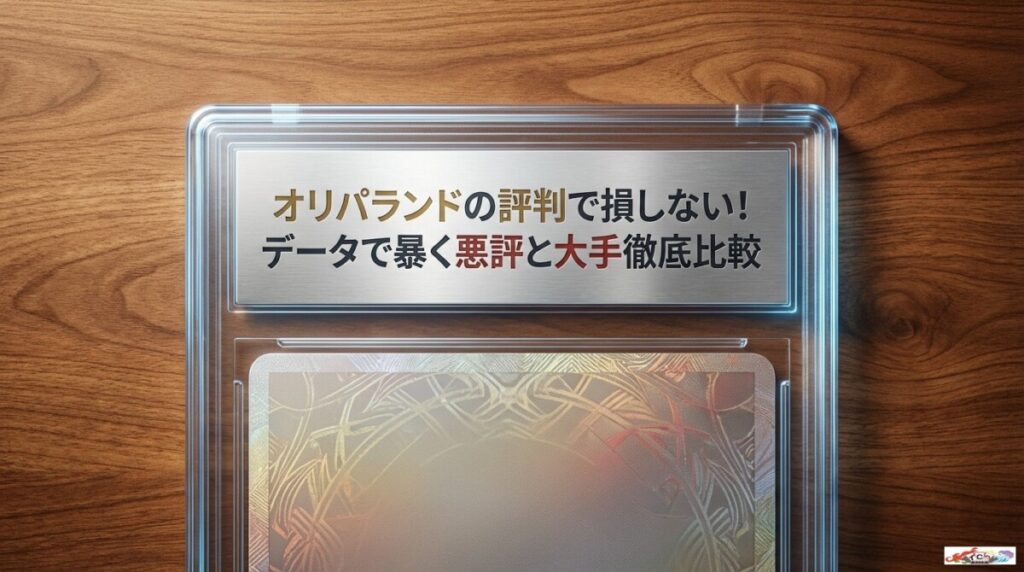 オリパランドの評判で損しない！データで暴く悪評と大手徹底比較のアイキャッチ