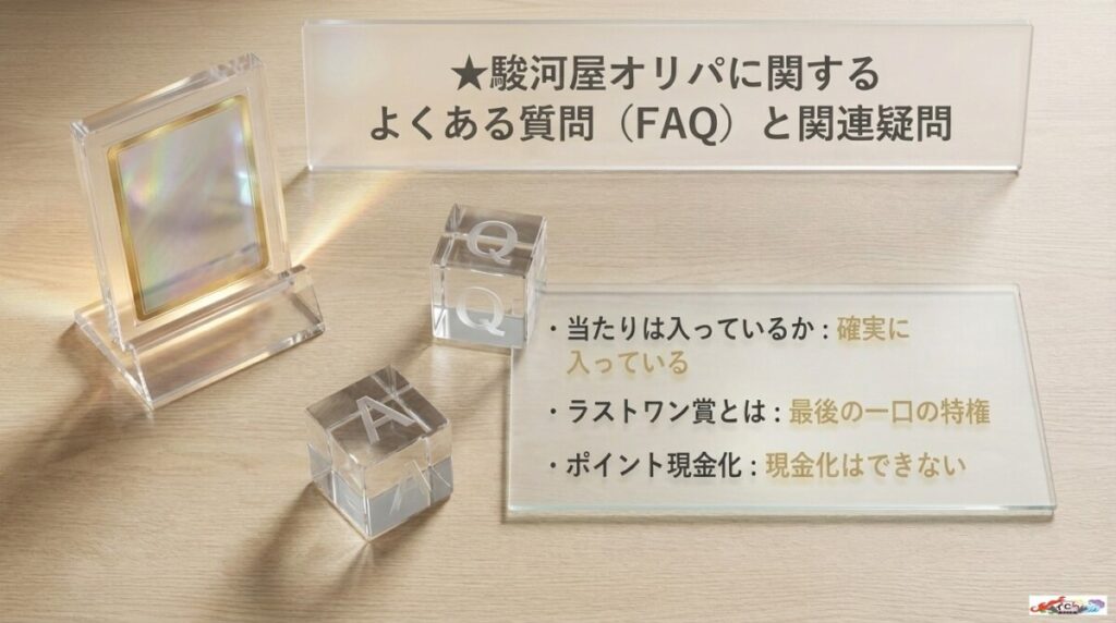 駿河屋オリパに関するよくある質問（FAQ）と関連疑問