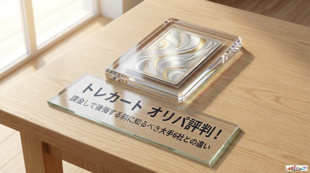 トレカート オリパ 評判！課金して後悔する前に知るべき大手6社との違いのアイキャッチ