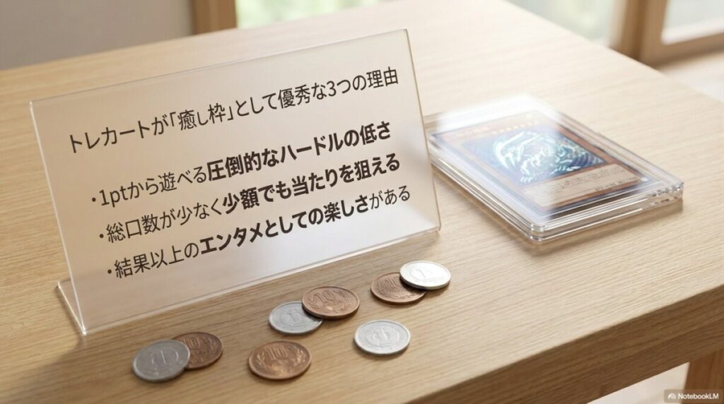 トレカートが「大手のサブサイト（癒やし枠）」として優秀な3つの理由