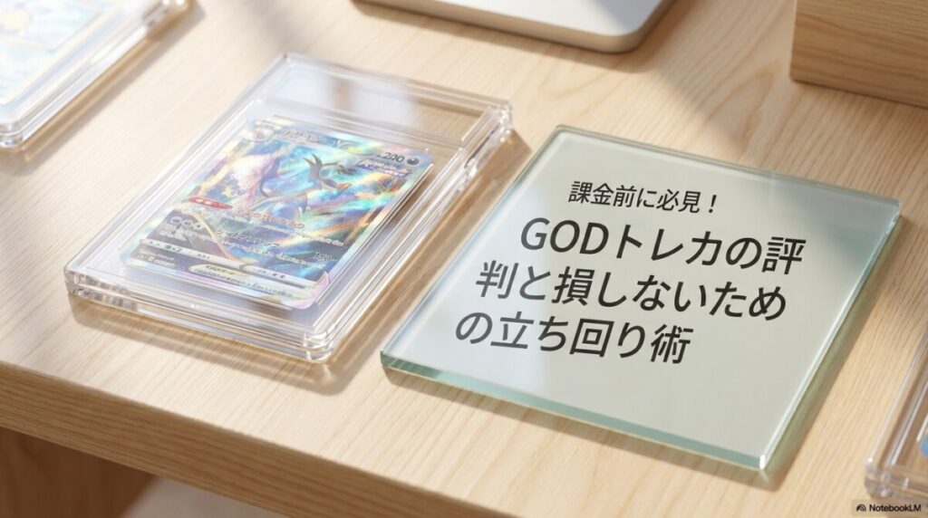 課金前に必見！GODトレカの評判と損しないための立ち回り術のアイキャッチ