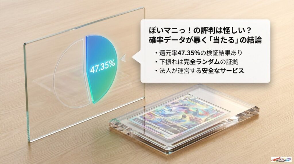 ぽいマニっ!の評判は怪しい？確率データが暴く「当たる」の結論