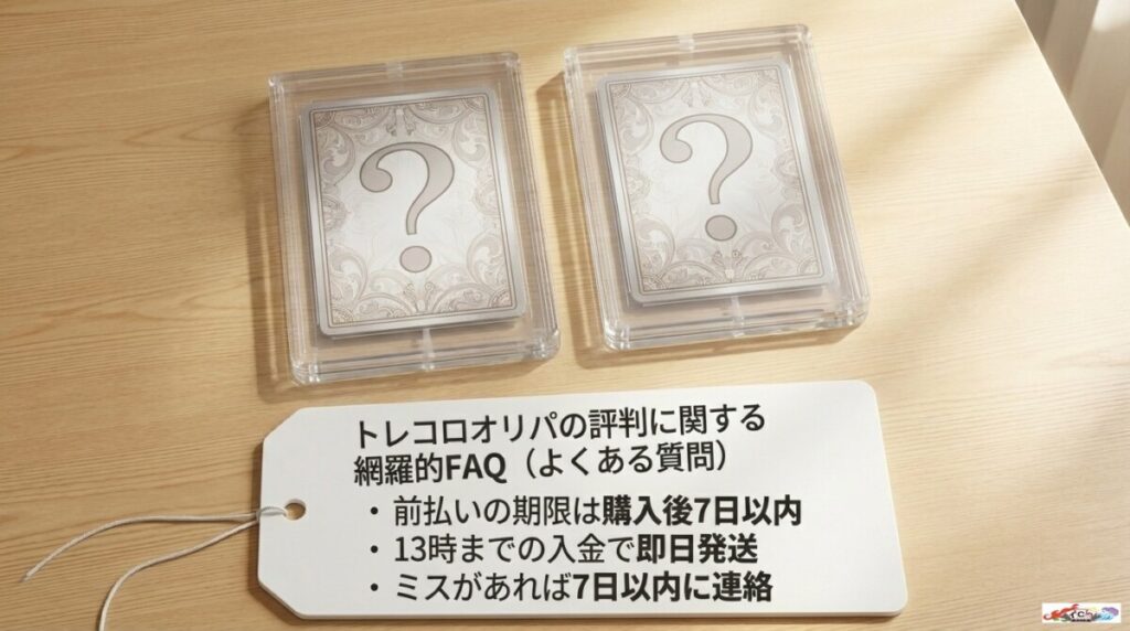 トレコロオリパの評判に関する網羅的FAQ（よくある質問）
