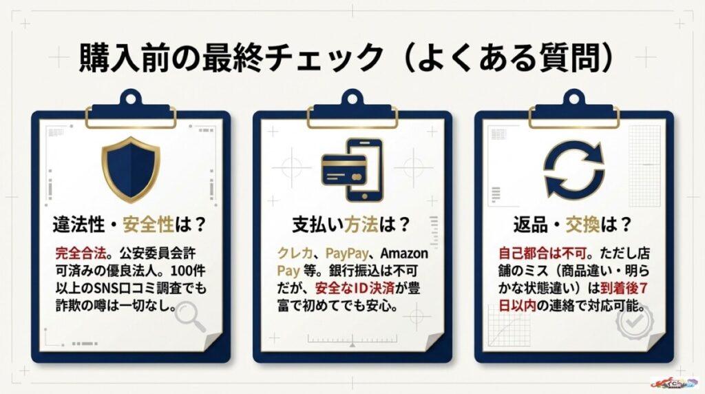 カードマックスオリパの評判から見るよくある質問（FAQ）