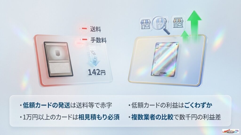 オリパワン換金のリアルな手残り額シミュレーション！具体的なカード名で利益を検証