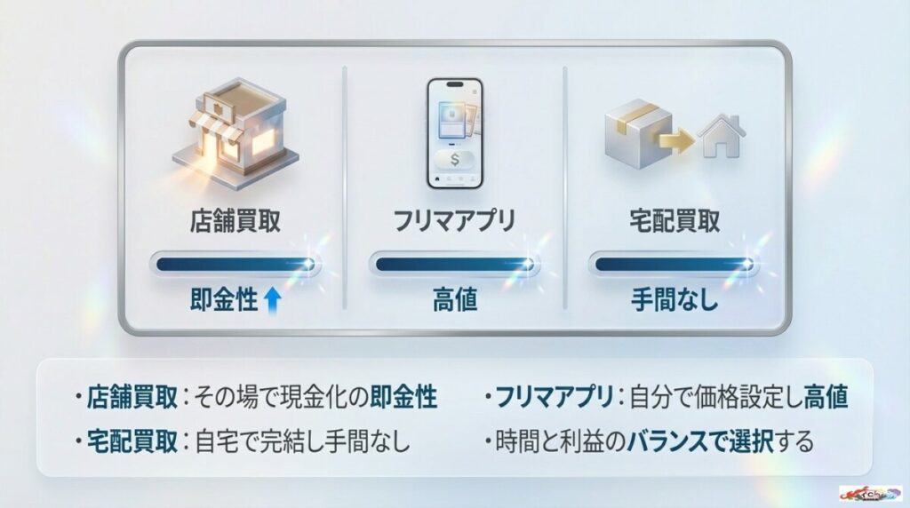 オリパワンのカードを外部で売却・換金する3つの方法と比較