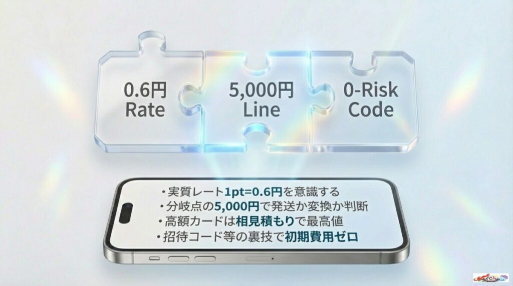 結論！オリパワン換金は損益分岐点を見極め、招待コードで大損を回避せよ