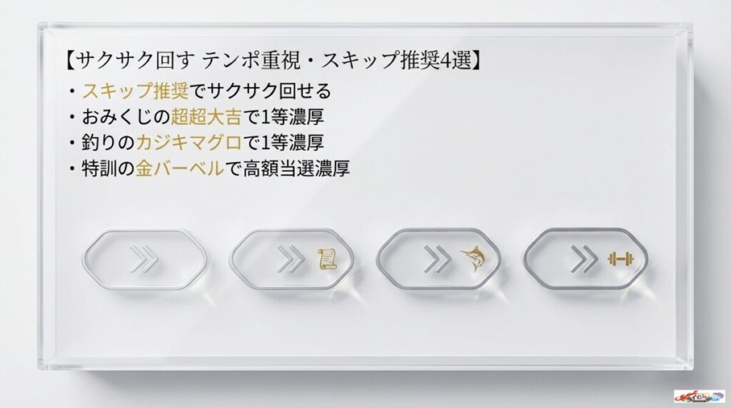 【サクサク回す】テンポ重視・スキップ推奨？オリパワンのショート演出4選