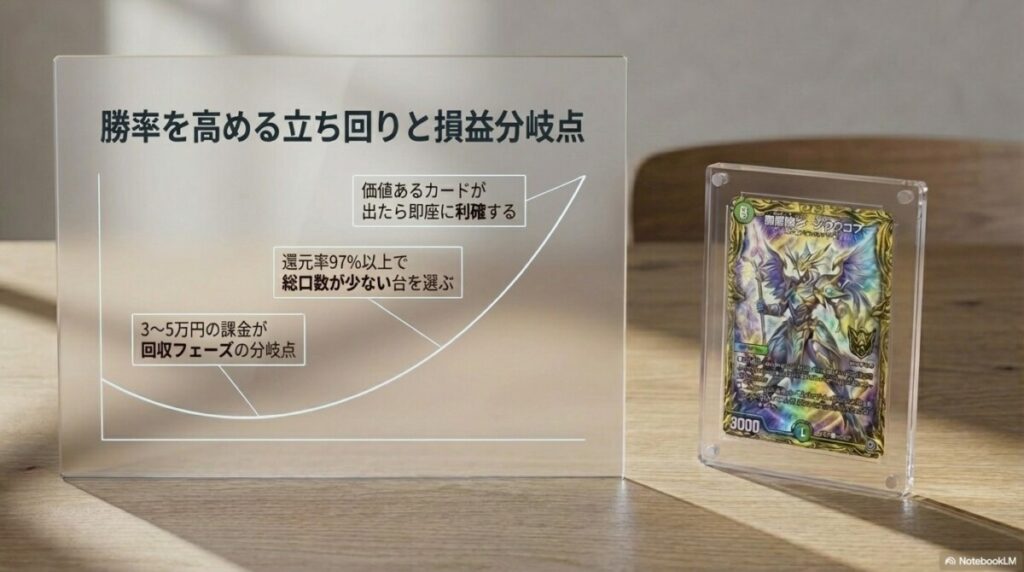 負けないための立ち回りと損益分岐点!オリパワンのおすすめ攻略法