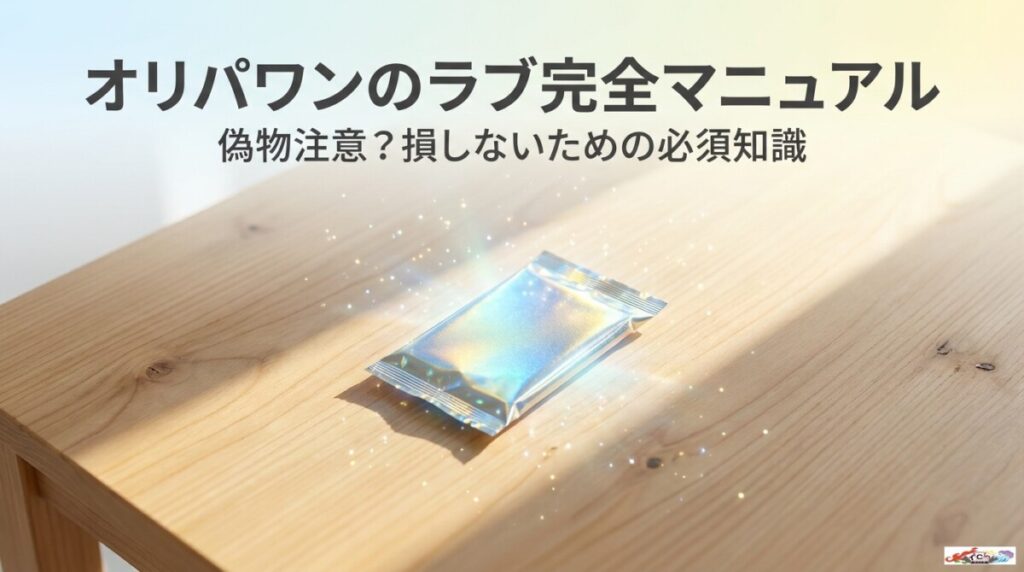 偽物注意？オリパワンのラブブを引いて損しないための完全マニュアルのアイキャッチ