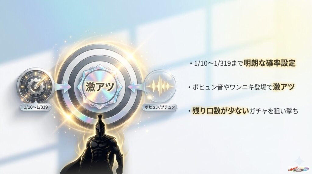 オリパワンのラブブオリパで当たる確率は？激アツ演出とお得な引き方