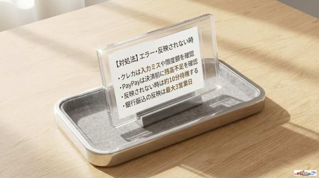 エクストレカで課金できない・反映されない時の超具体テキスト対処法