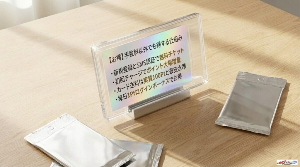 手数料以外でも得する!エクストレカのお得な課金と反映の仕組み