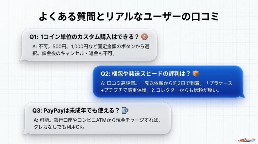 オリくじの支払い方法や手数料に関するよくある質問(FAQ)と口コミ