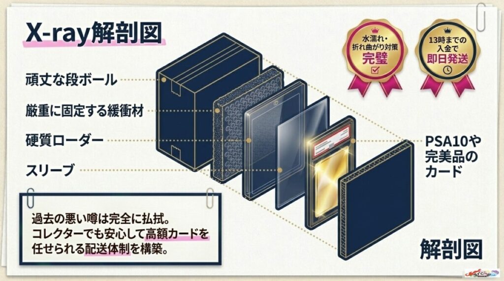 検証③ 炎上は過去の話!実際の梱包状態を徹底チェック