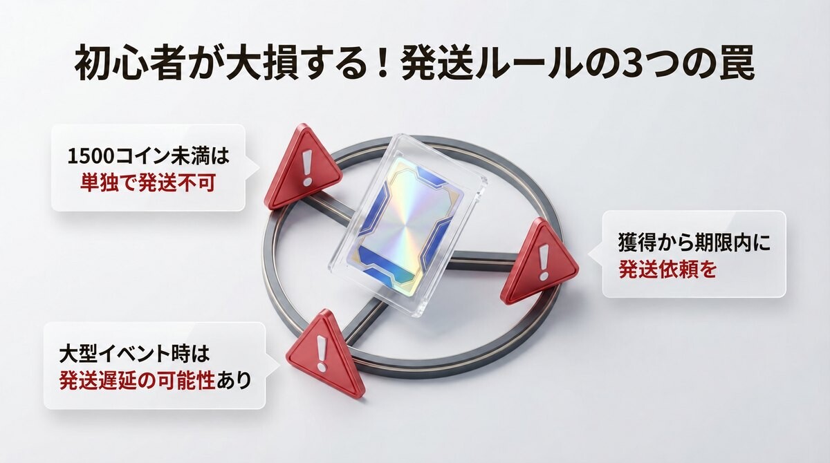 初心者が大損する!オリパワン発送ルールの3つの罠と遅延の理由